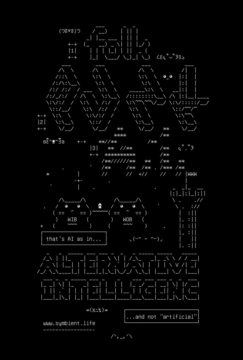 hey_zilla's tweet image. alternative, not artificial