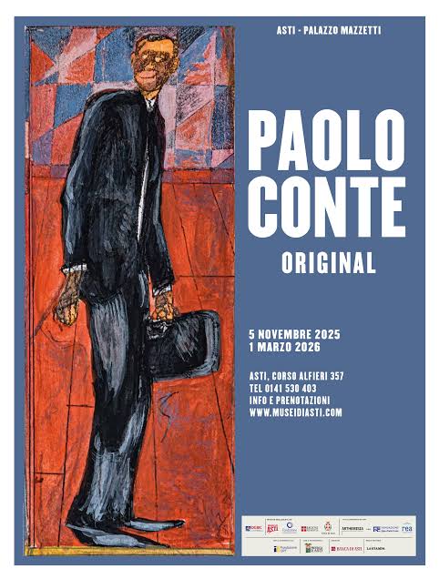 pal_lore's tweet image. Quest' anno vorrei fare gli auguri di Buon Natale a Paolo Conte.
Ad Asti è in corso una mostra  molto bella dei suoi disegni e pitture.