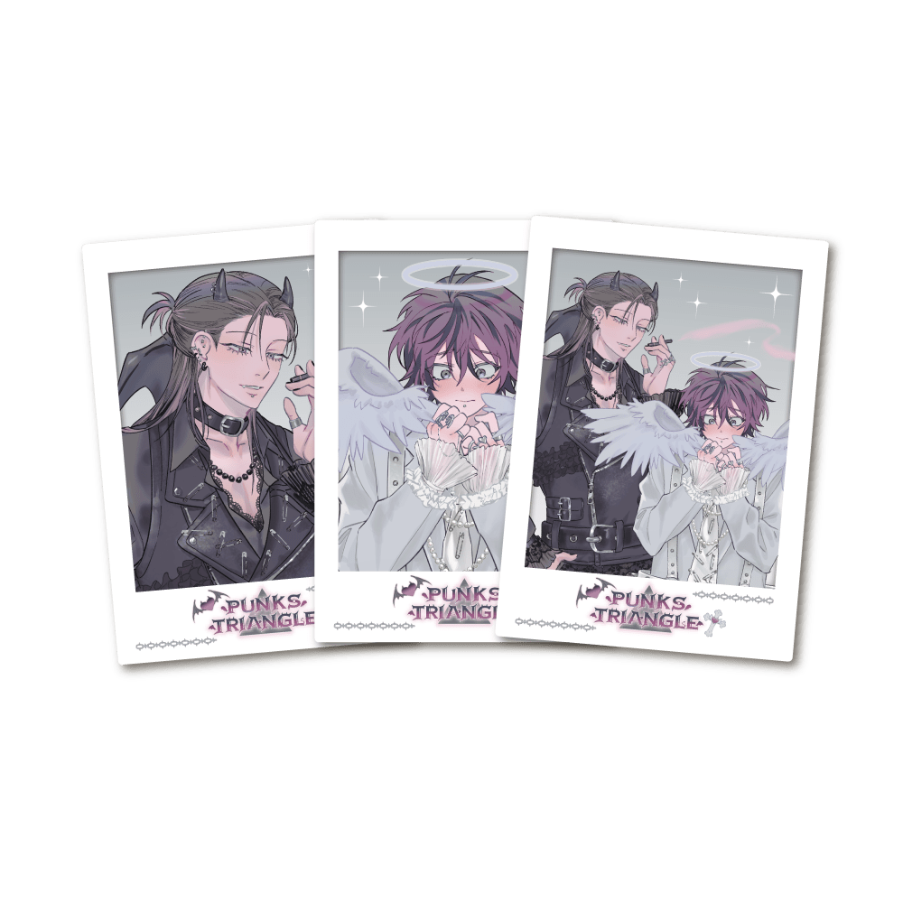 PUNKS△TRIANGLE』グッズ紹介💗／ 『PUNKS△TRIANGLE』チェキ風カード