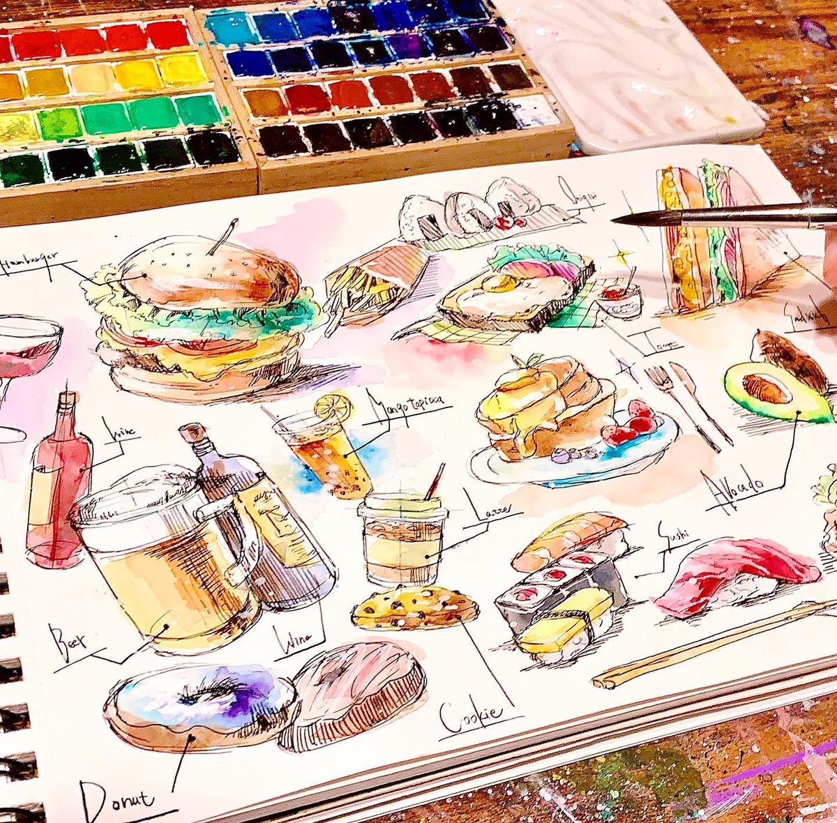 とにかく手を動かさないと、上手くはなれない……。 もっと、もっと描き