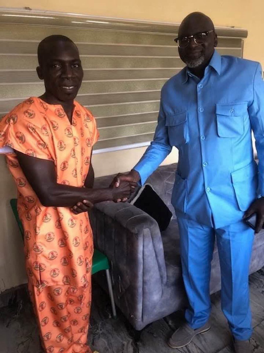 Ebuka_Laz's tweet image. So, now that Sunday Jackson is free, we should all now move on from the fact that a Nigerian court sentenced him to death, and he would have been executed if not that the US government pushed for his release. 

This really speaks volumes about our Judicial system.