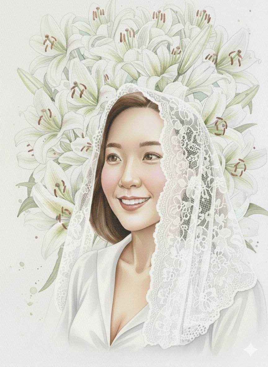 제미나이한테
몇가지 키워드랑 내사진 주고
그려달라 했더니
누군지 모르겠는 여자를 그려주넴