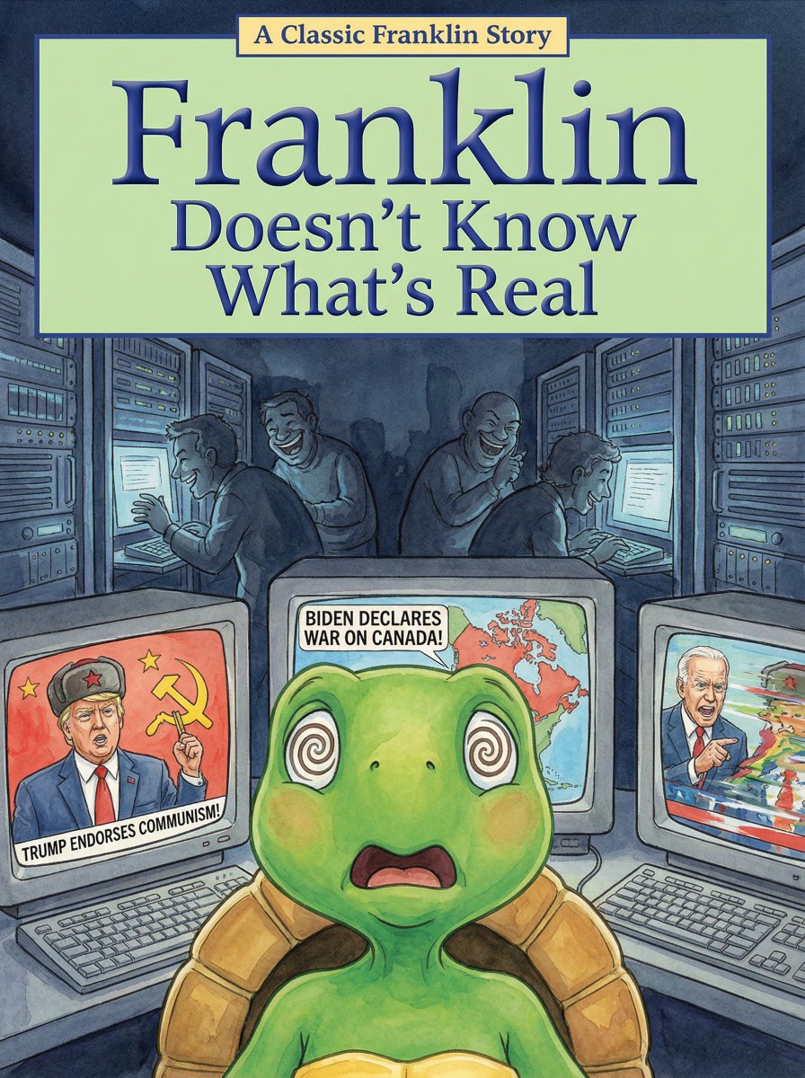 Franklin is baffled by the media.