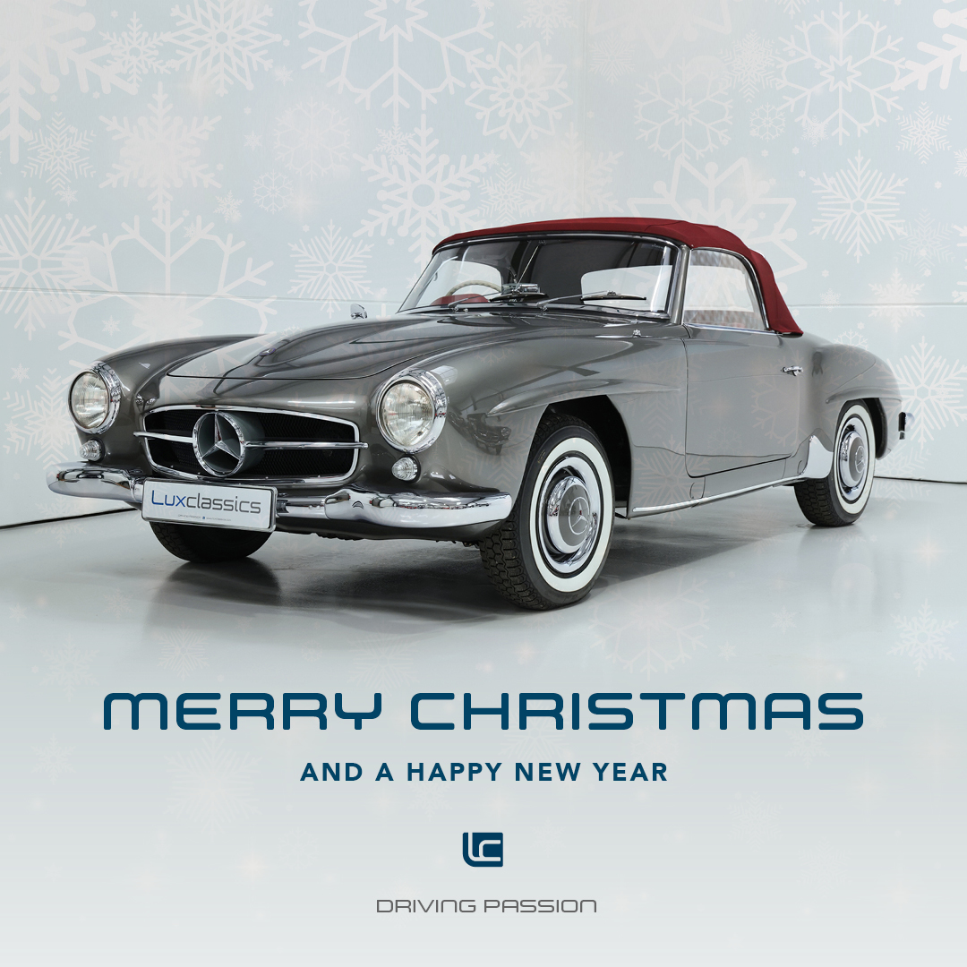 With best wishes for 2026 from us all at Lux Classics.
Viewings are available strictly by appointment only over the Christmas break.

luxclassics.com/stock