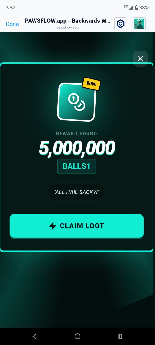 🎰 Just hit 10x on <a href="/pawsflow/">PAWSFLOW.app</a>! 
Do what .... These people know insanity 
And their prizes are insane crazy boxes 
Try your shot 
<a href="/pawsflow/">PAWSFLOW.app</a> 
Swapped 17.00 CRO → 673.5K OBS

#PAWSFLOW #CronosChain #DeFi #Wolfswap #RTRD pawsflow.app