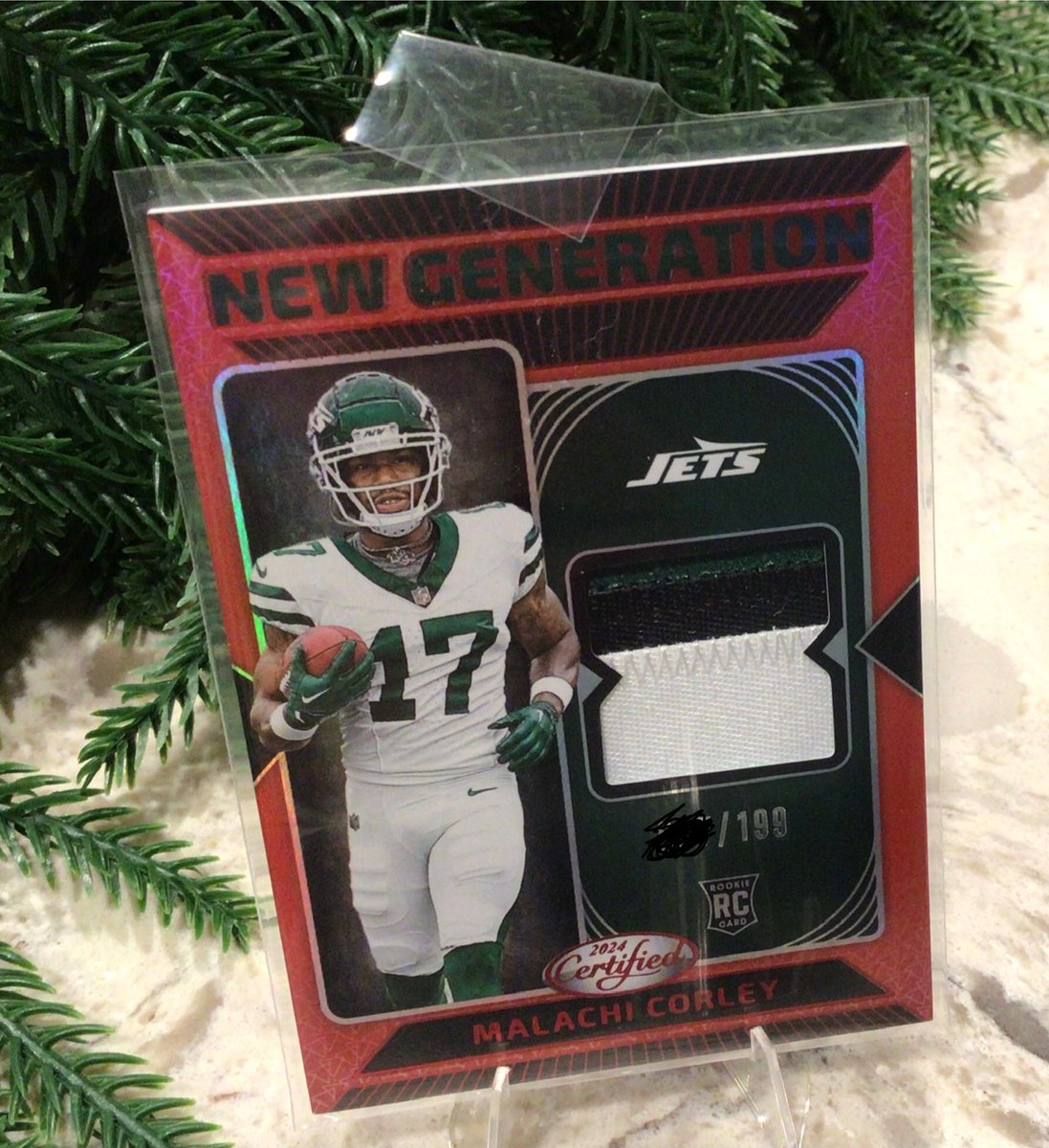 du47222292's tweet image. Next giveaway - Malachi Corley Rookie 3 Color patch /199
#Contest #Giveaway #win 
Repost + Like to Enter
Guess the number to win