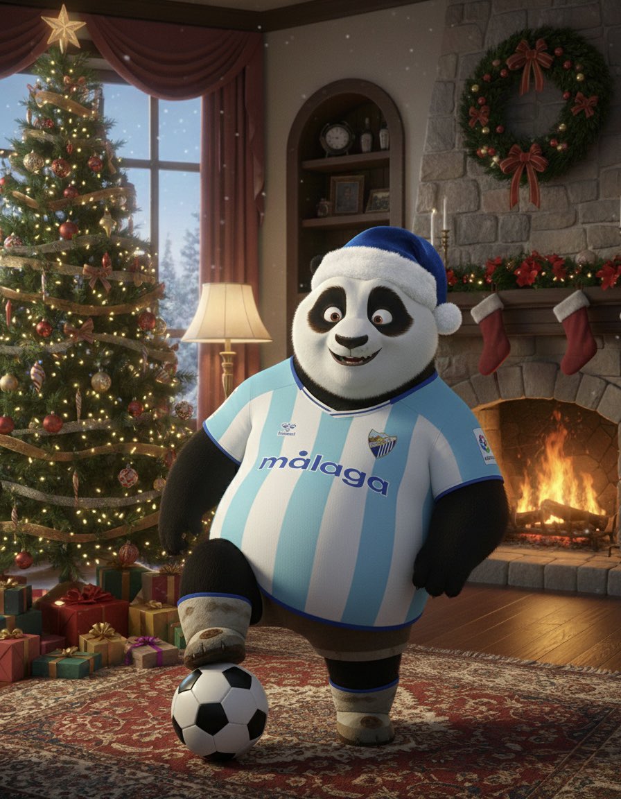 jeketiezo's tweet photo. Feliz Navidad, malaguistas 💙 https://t.co/n6N6I36VPt