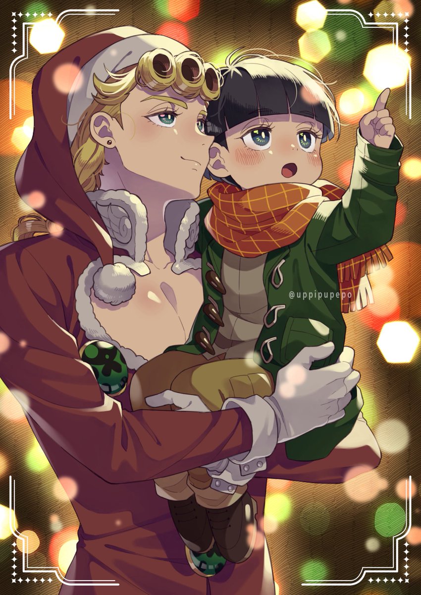 uppipupepo's tweet photo. ジョルノサンタと🎅🐞
ハルノちゃんには幸せなクリスマスを過ごしてもらいたい…💝🎄✨ https://t.co/FJDnPeKENE