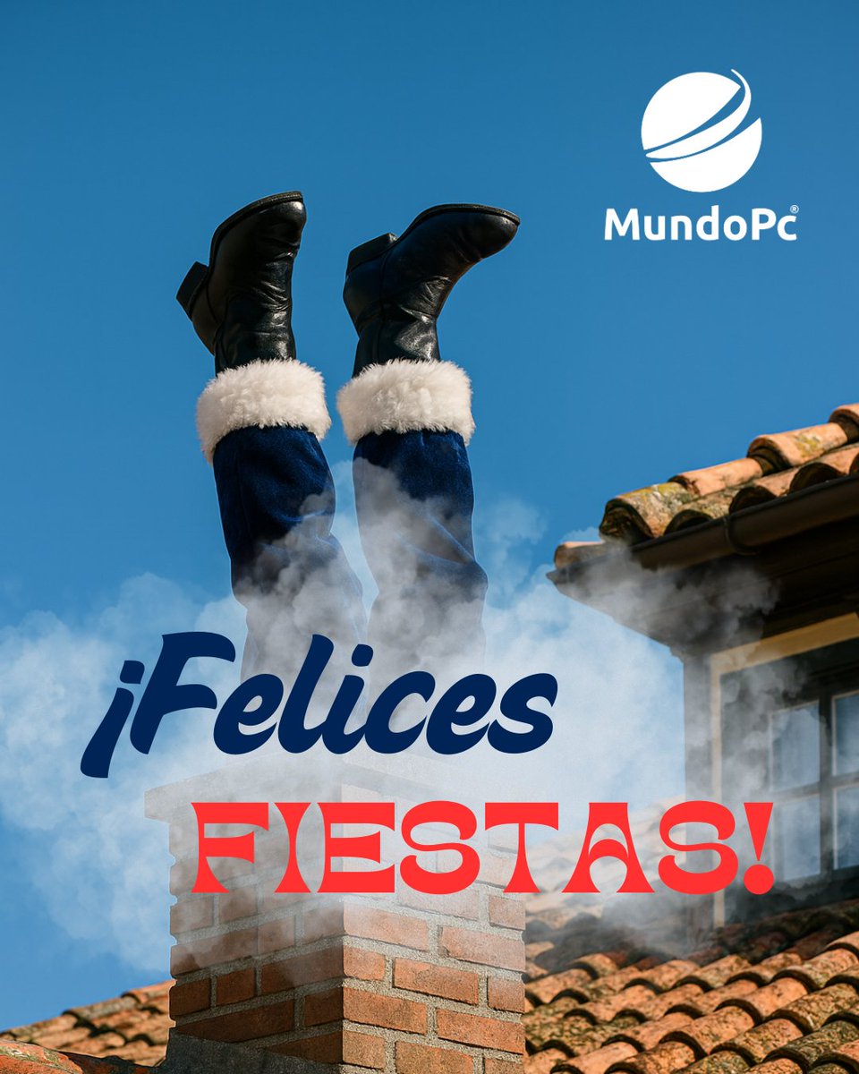 🎅💻 Aunque Papá Noel se haya quedado atascado… ¡en MundoPC seguimos repartiendo tecnología! Felices Fiestas 🎄
#TiendasMundoPC #FelizNavidad #FelicesFiestas