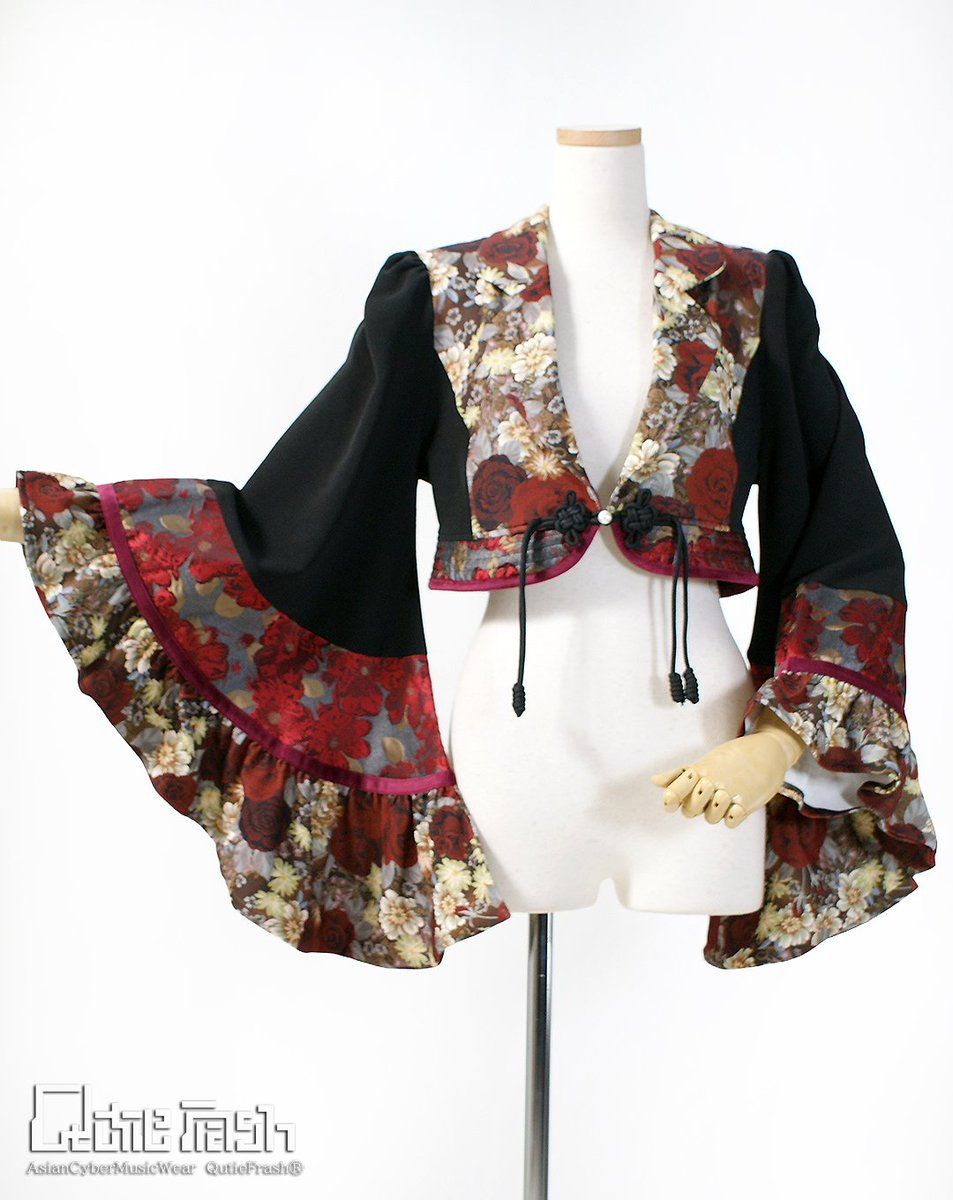 QutieFrash/キューティーフラッシュ】 着物袖ショートジャケット【9931