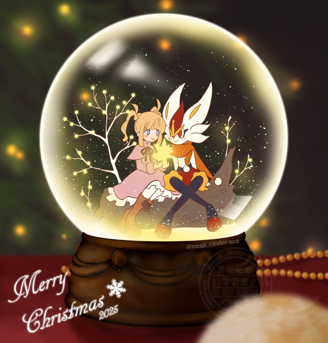mugi_cinderace's tweet image. #MerryChristmas 🎄