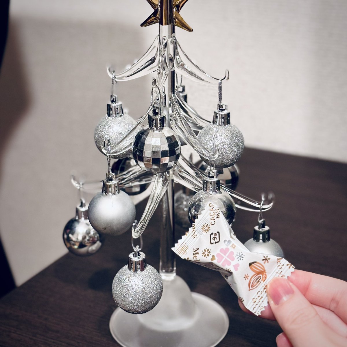 メリークリスマス🎄✨️🎁
四つ葉のクローバーはめずらしいらしいので、ちょっとうれしいクリスマス☺️