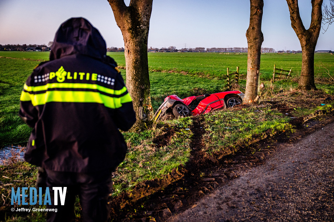 Dodelijk eenzijdig ongeval in Bleskensgraaf