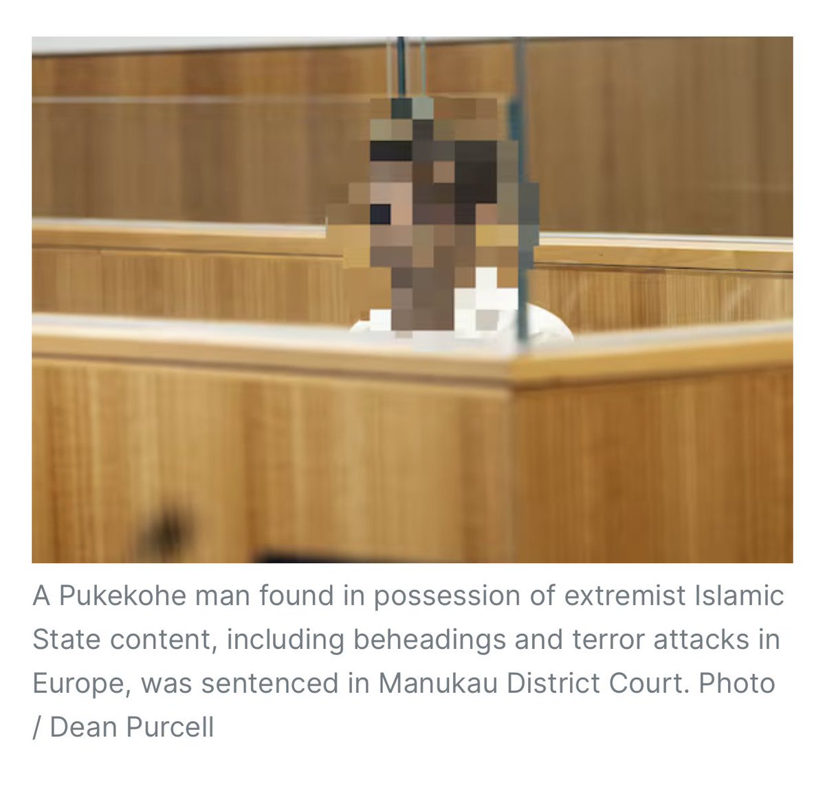 2ETEKA's tweet image. 🚩Auckland: A 24 year old Indian man has been granted name suppression for possessing material endorsing ISIS terror attack methods used in Australia, as well as videos featured multiple beheadings and extolled Muslims in the West to join Isis and conduct terror attacks.

In…