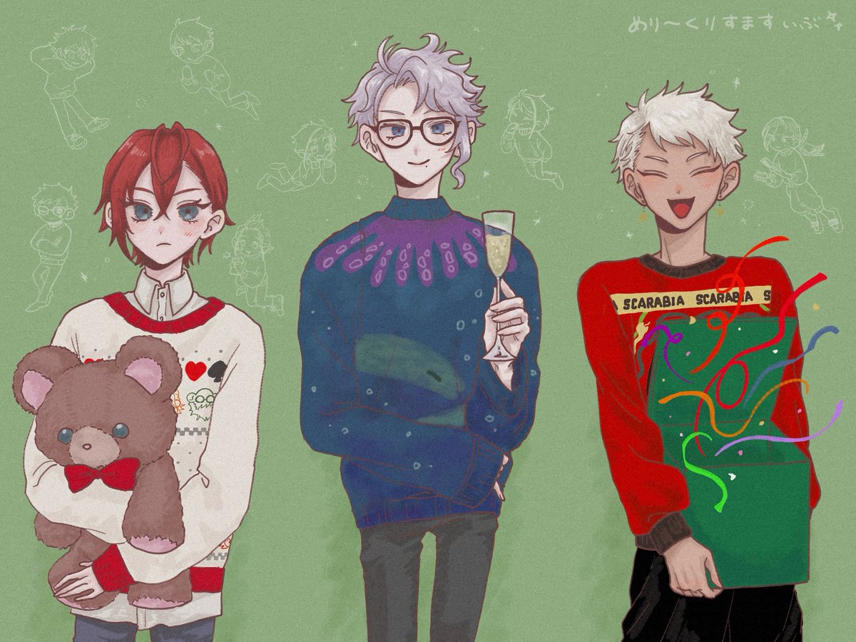 oct__ak's tweet image. 再掲しとくねHappy Holidays~♪