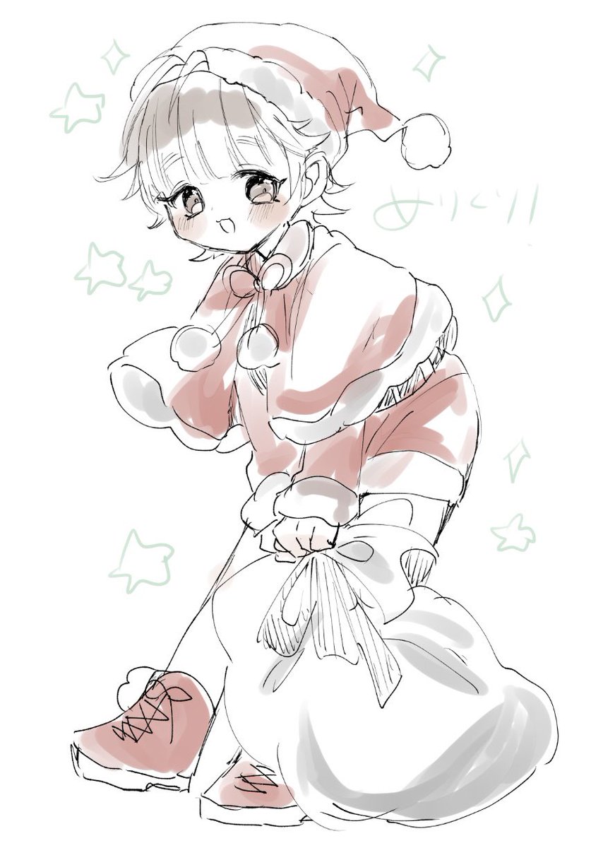 DKver5's tweet photo. 帰宅15分メリクリらくがき https://t.co/1kFFN4tG0v