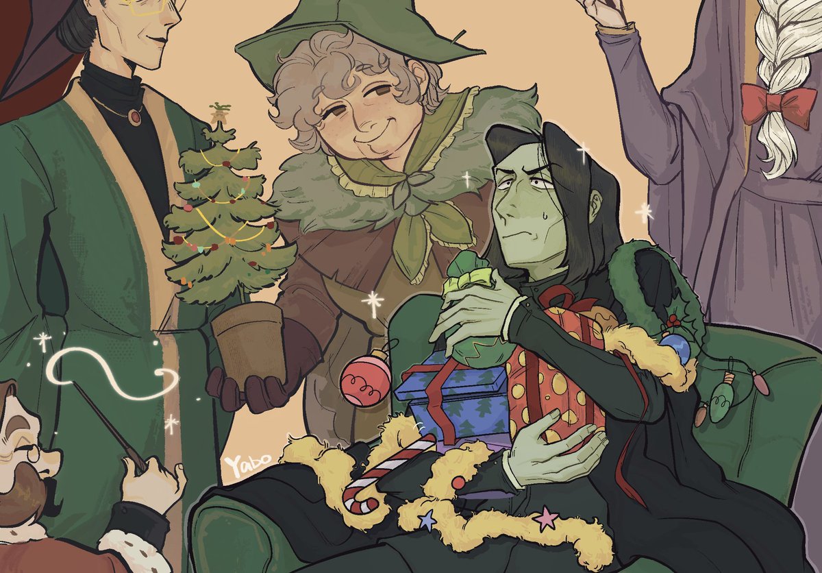 Yabo_yaboo's tweet image. #severussnape 
🎄