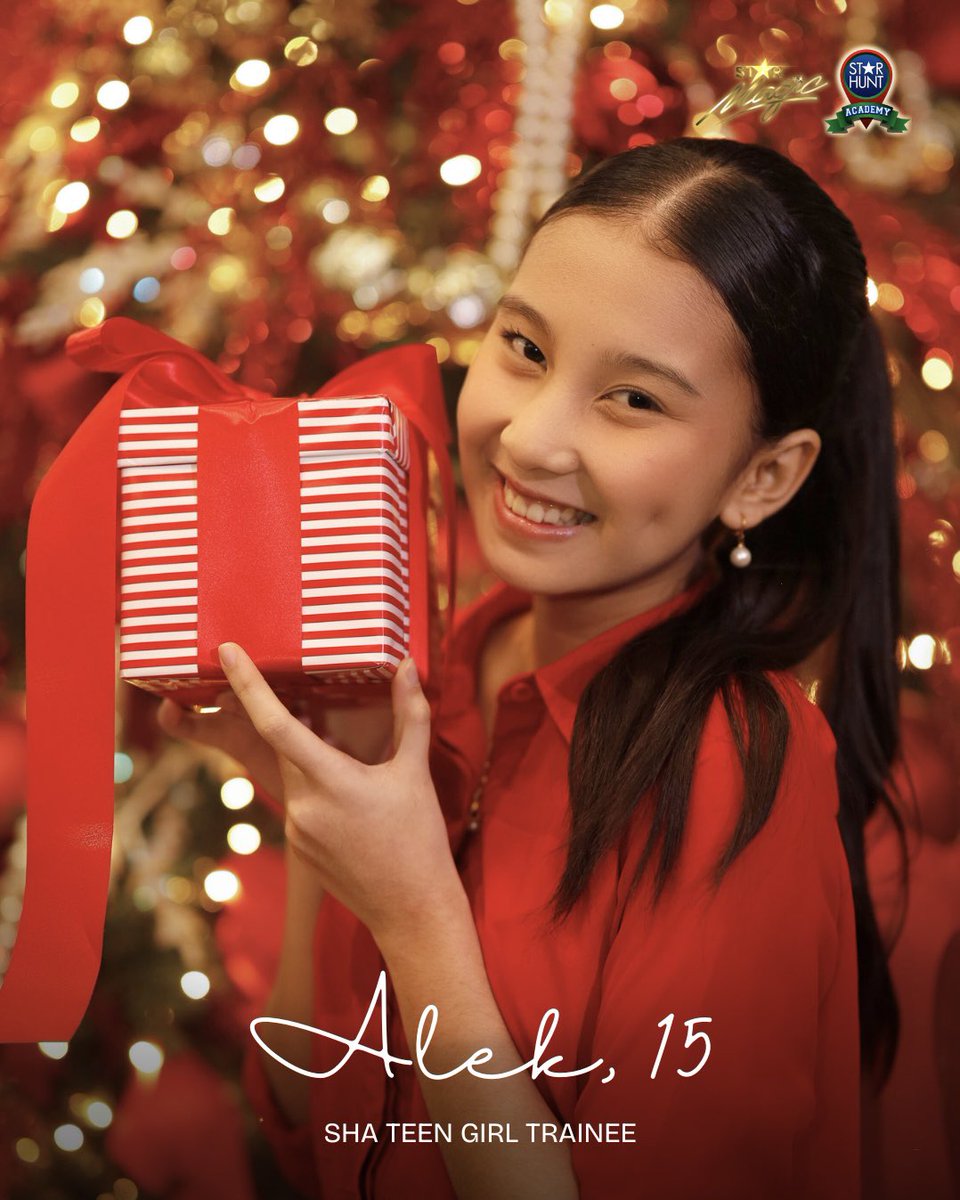 starhuntacademy's tweet image. Christmas Photo Series: SHA Teen Girl Trainees
🎄Designed by: @eventscentralphil
📸Photo by: @seizethelight.photography