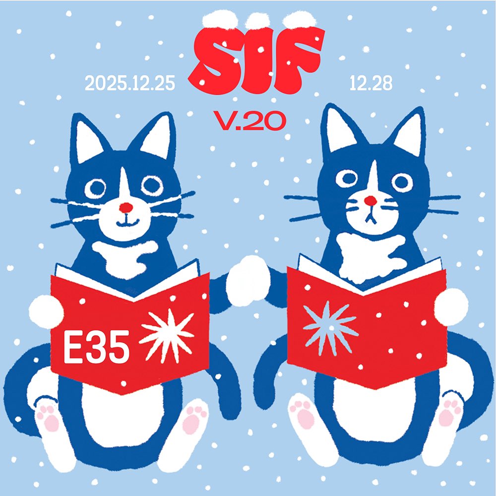 _pauluu's tweet image. RT)
서울 일러스트레이션페어 v.20 인포🦆

Rt해주신분 한분께 신상스티커세트와 마테 보내드려요💙

코엑스 C홀 3층 
2025.12.25 ~12.28
부스위치 E35

신상위주로 먼저 소개할께요!(타래로)