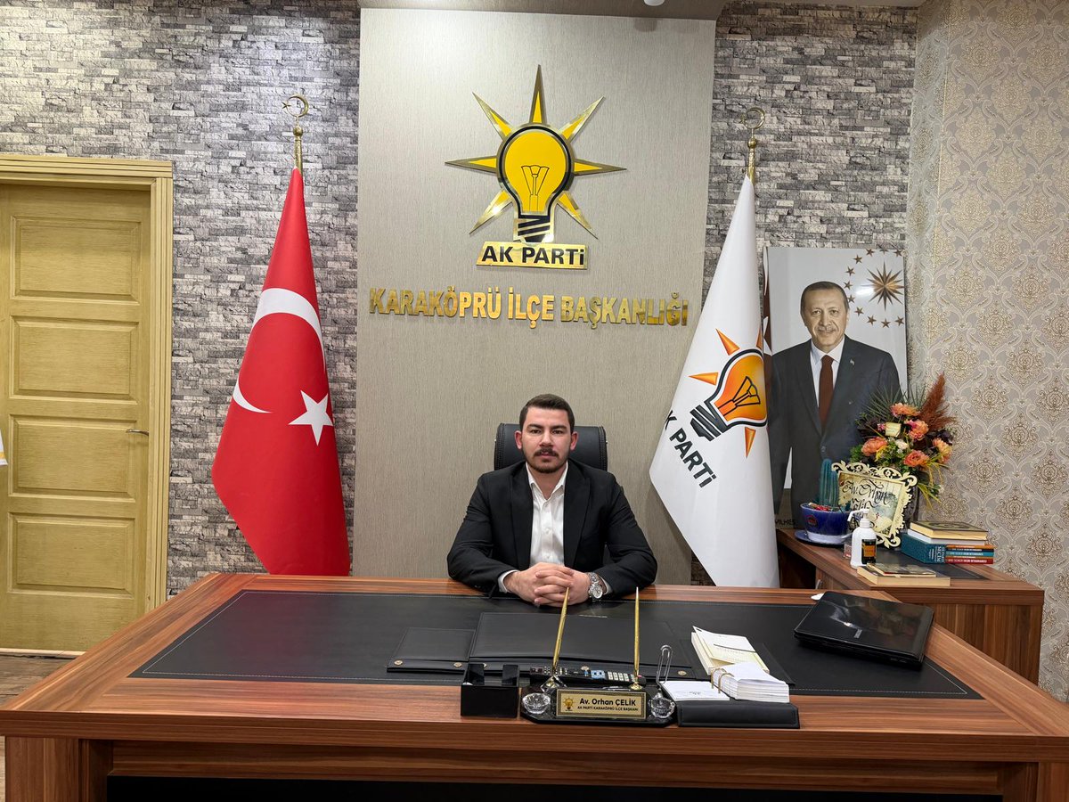 📍Karaköprü İçin Her Daim Birlikte Özümüz'den Geleceğe Nöbetteyiz.

📌İlçe Başkanlığımız'da Bugün Nöbetçi İlçe Yöneticimiz Serhat Küçükbayrak.

✏️Soru, görüş ve önerileriniz için bizleri arayabilir veya İlçe Başkanlığımızı ziyaret edebilirsiniz.

☎️0552-664 -87 -34
🇹🇷Hayırlı