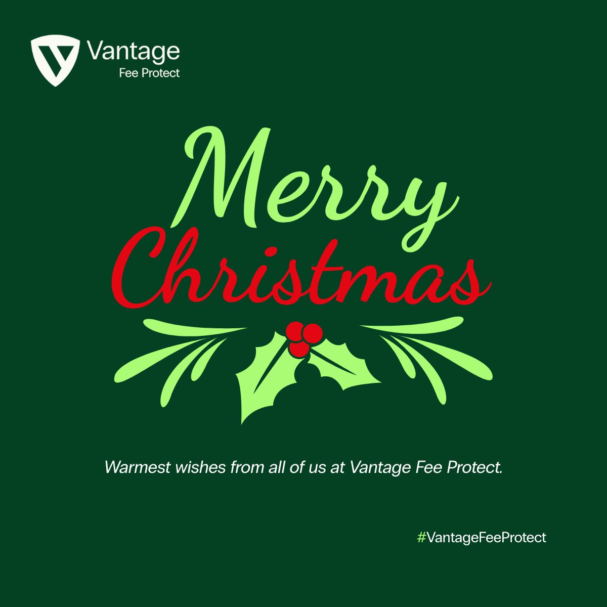 2025 has been an incredible year for Vantage Fee Protect, filled with milestones, growth, and amazing support from our team and clients.🎄✨ 

Here’s to an even brighter 2026! Wishing you a joyful holiday season and a prosperous New Year! 🌟🎁 

#MerryChristmas #HappyHolidays
