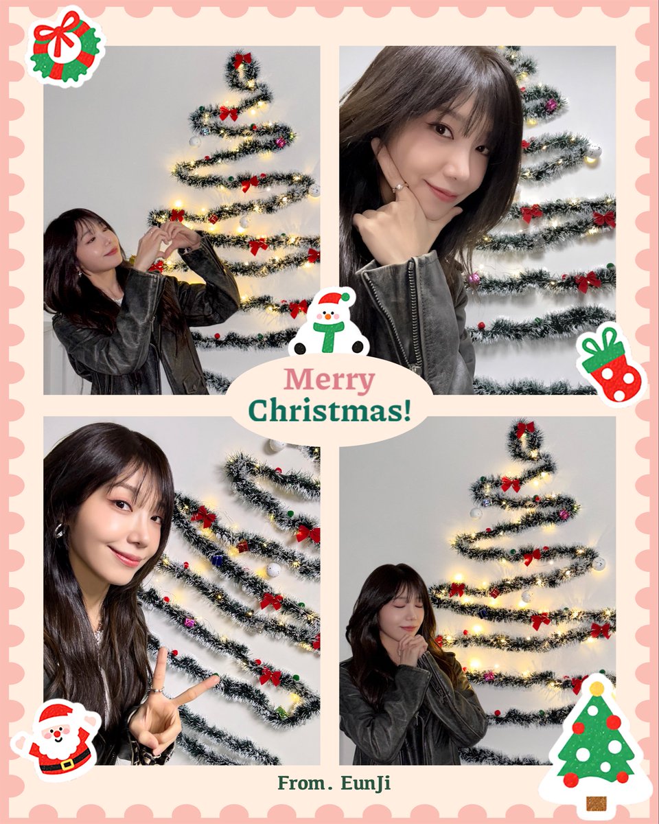 [📸] [Web발신] EJ믕산타 오네_배송완료🎄

고객님의 은지네컷이 배송 완료되었습니다.

· 상품명 : 크리스마스 기념 은지네컷🎁✨️
· 인수자 : 판다 여러분 맘 속💕

૮₍  ˶•⤙•˶ ₎ა
./づ~ 🎁
　
#정은지 #JEONGEUNJI
#메리크리스마스 #MerryChristmas