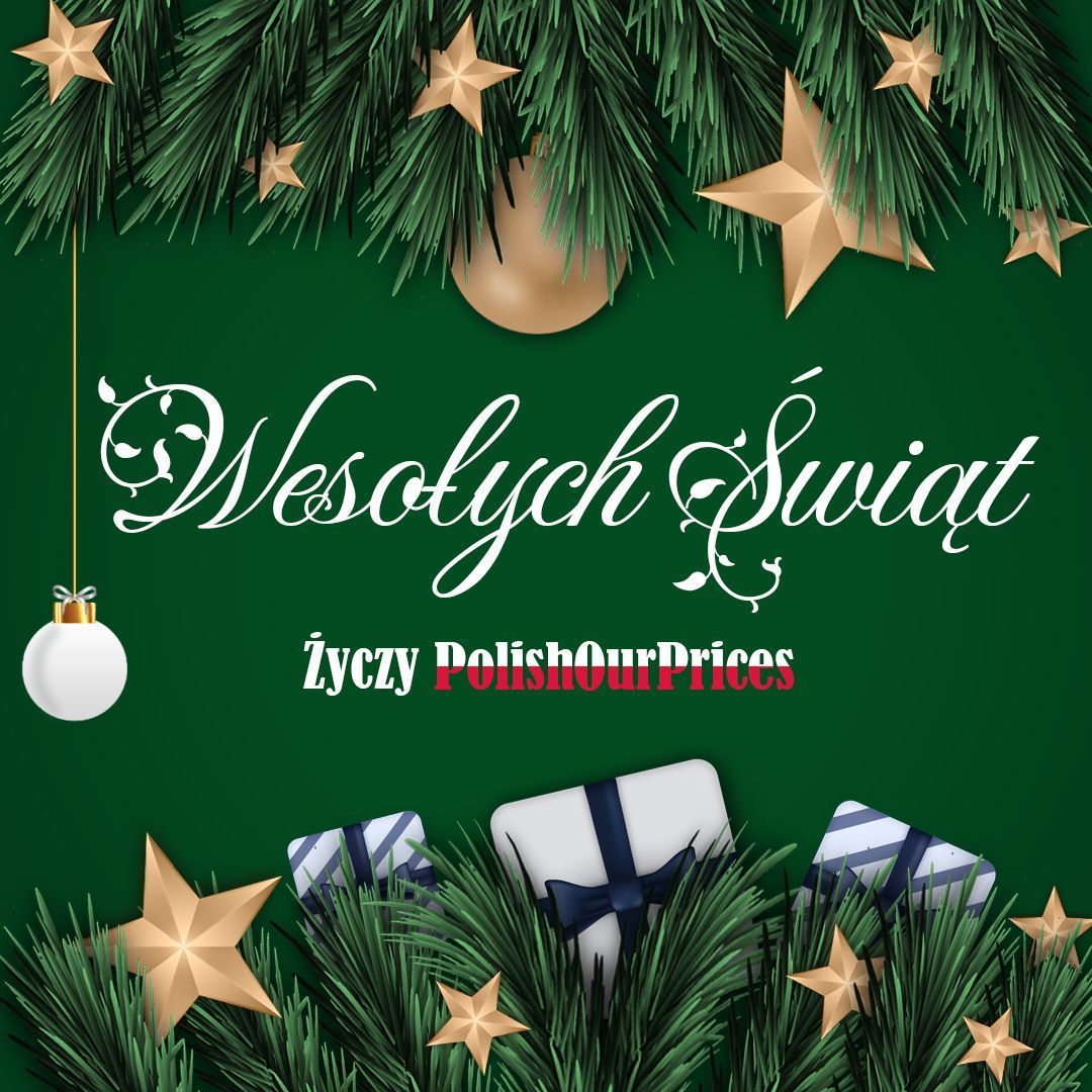 PolishOurPrices's tweet image. Z okazji świąt Bożego Narodzenia życzymy wam zdrowia, szczęścia, pomyślności i spełnienia marzeń.
No i oczywiście aby kolejny rok przyniósł nam jak najwięcej wypolerowanych cen, a może nawet w końcu i zmianę przelicznika walut przez Valve.
Wesołych świąt!
~ Zespół Polish Our…