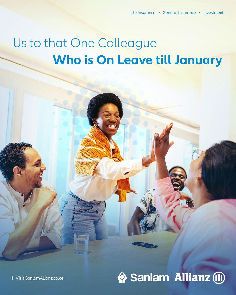 Some people's titles should honestly be changed to 'Strategic Planner'! They plan their leave days so perfectly, you start wondering if they have 31 leave days while you only have 5. Tag that one person.

#LiveWithConfidence