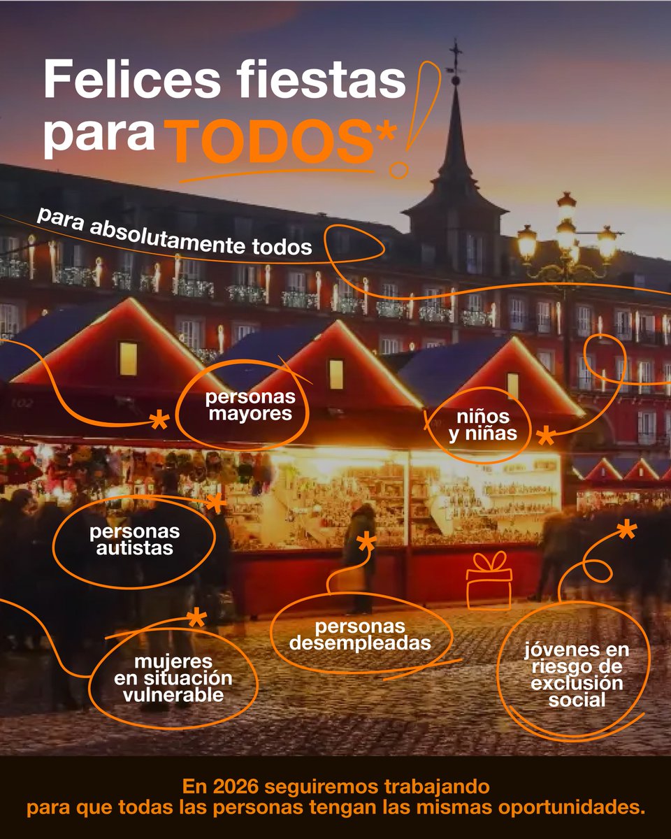 Queremos darte las gracias por acompañarnos en nuestro camino hacia una tecnología más inclusiva y accesible para todas las personas.

Que estas fiestas estén llenas de sonrisas, conexión y momentos para compartir.