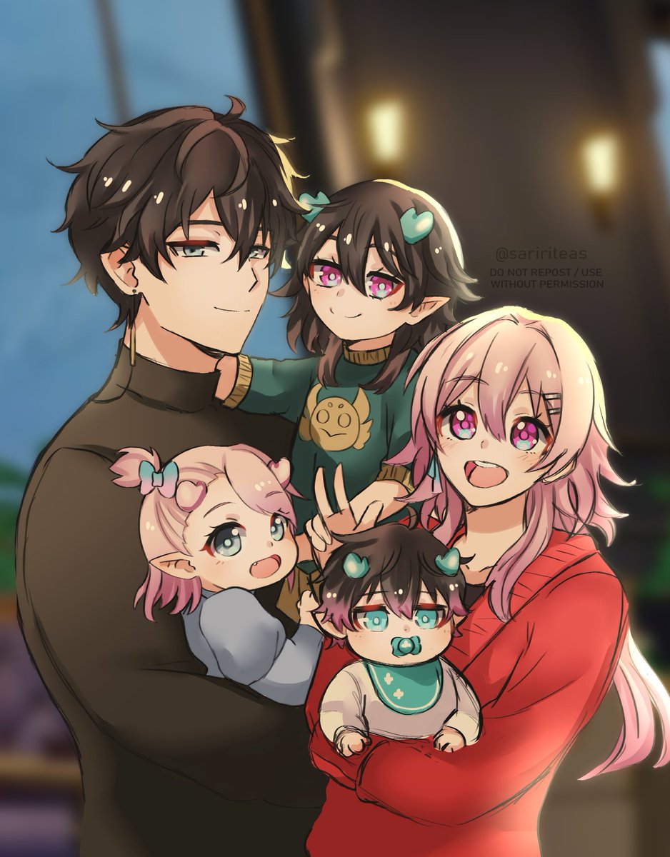 saririteas's tweet image. 🎄MERYY CHRISTMAS! 🎄

They're not my OC kids, but they belong to Kroissant! Over the year, we've grown closer and have been able to talk a lot about danmarch and everything else.  

Merry Christmas, Kroissant! ❤️
I hope you like your little gift. 
#danmarch #丹なの #DanMarch