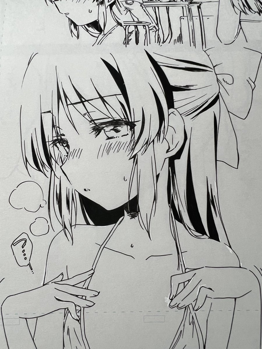 アナログ原稿修正中…
冬だけどMB橘ありす 