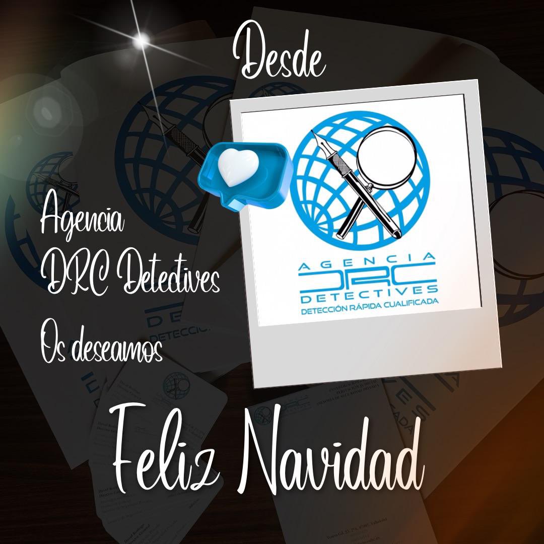 DRCdetectives's tweet photo. Desde Agencia DRC Detectives (Detección Rápida Cualificada), deseamos a todos nuestros clientes, colaboradores, amig@s y familia, feliz navidad y próspero año 2026, esperamos que todos vuestros deseos se cumplan en este nuevo año!!! 
Felices fiestas!!! 🎁🎄🎅🏻

#drcdetectives https://t.co/bEbHDRHRY3