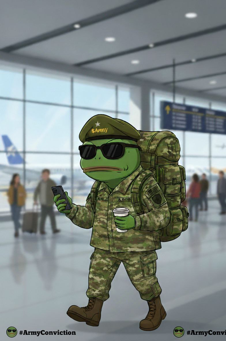 <a href="/traderInosuke/">POG 🧲</a> If you want a Solana memecoin worth stacking, look for one with real community momentum and holders who stick around not just hype a day

$ARMY on Solana fits that profile strong engagement consistent growth and soldiers who locked in
3TTxEJeJJTpGUMaMAgZChXDkEbMwV9hhmQKaxgMobonk