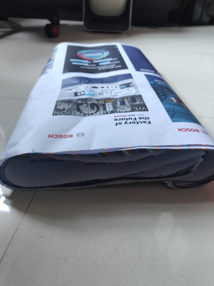 _vipin's tweet photo. @Baldstatement @amazonIN @amazon @JeffBezos @AmazonHelp @Amazonfail 37 sheets of printout making up 1.17 kg of @BoschGlobal banner came in the box instead of the mixer.

The Pioneer DDJ-FLX4 DJ controller weighs 2.1 kg. This is approximately 4.63 lbs. https://t.co/IZJVMJcqZd