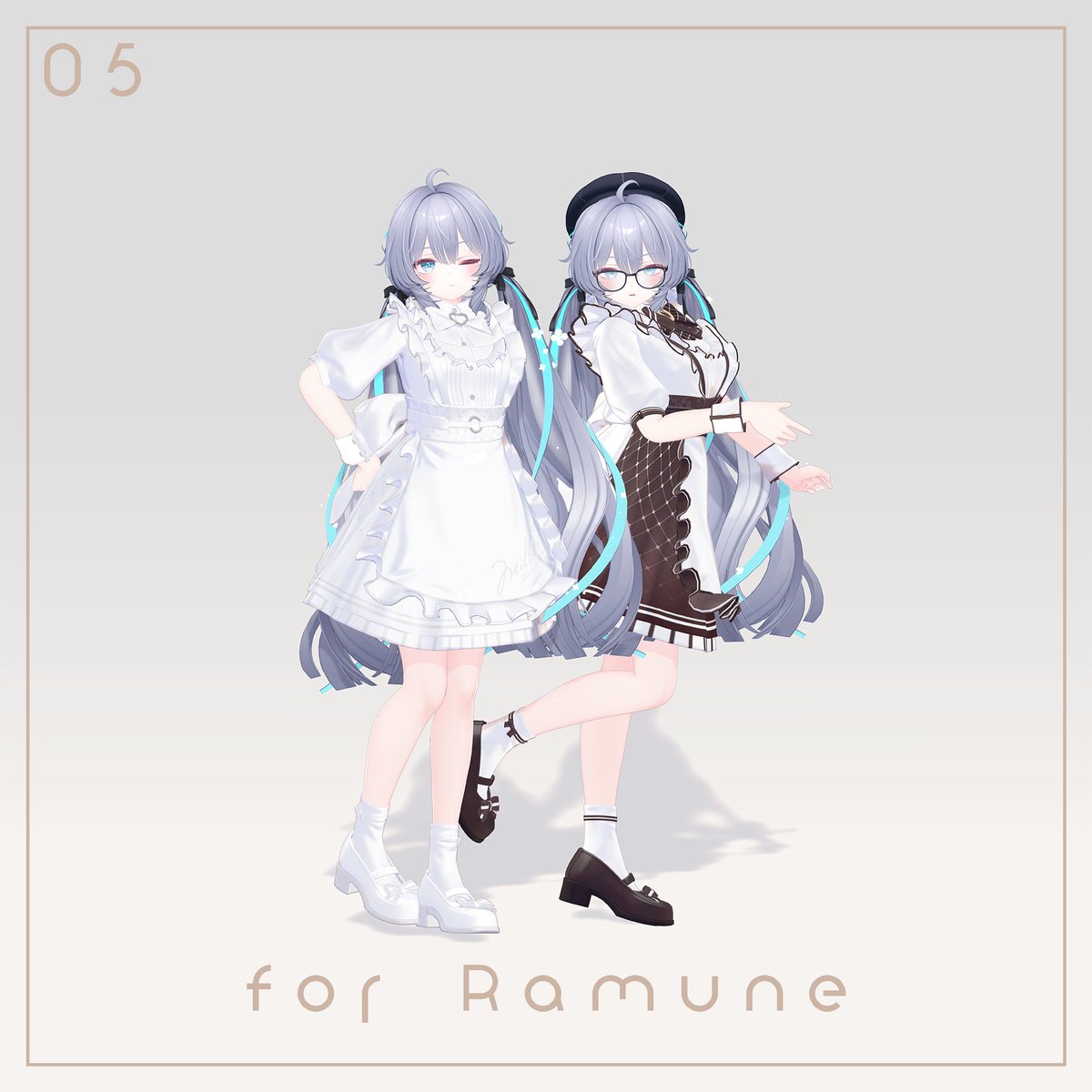 Millidia【9アバター対応】 | 柚ノ葉 yzneko-cafe.booth.pm/items/7361642 
Rabyris【12アバター対応】 | 柚ノ葉 yzneko-cafe.booth.pm/items/7695762 #booth_pm

ラムネちゃん版を二着ほど追加しました🐾🐾🐾

#ラムネ事前対応