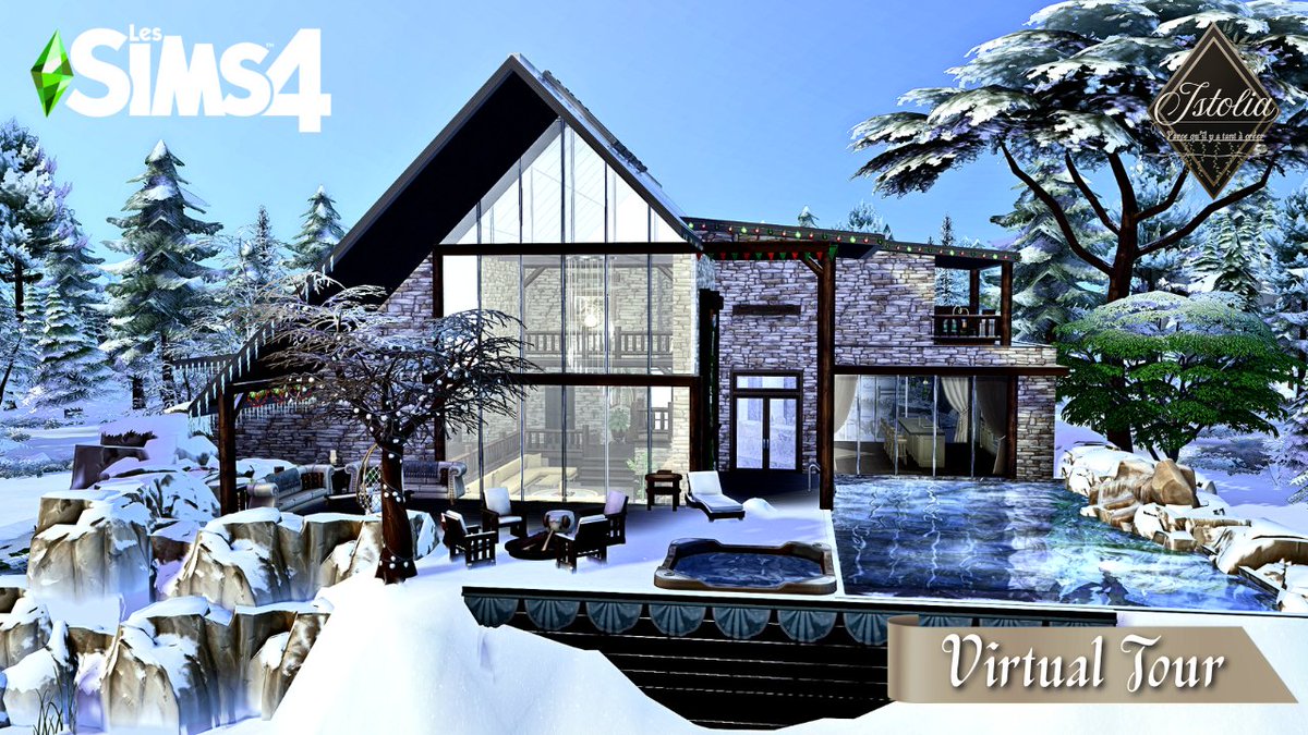 istoliachannel's tweet image. Sul-sul 💕
La visite guidée du Chalet Val-Givré ❄️ est disponible sur YouTube.
💬 Laissez un mot dans le livre d’or,
❤️ signez le registre des visiteurs,
🔔 et recevez les prochaines invitations.
🎥 Les clés → youtu.be/3kdCoJlRdw8
#TheSims4 #Sims4Build #VirtualTour #Istolia