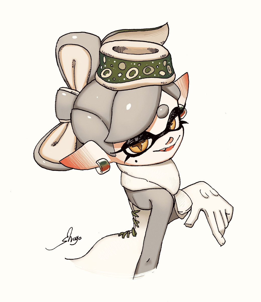 SHOGO70449442's tweet image. ホタルちゃんお絵描き