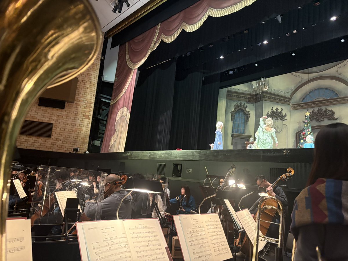 TubamanJP's tweet image. 金沢でくるみ　楽しすぎる！

今年最後のオケがくるみなんて素晴らしいす
#OEK