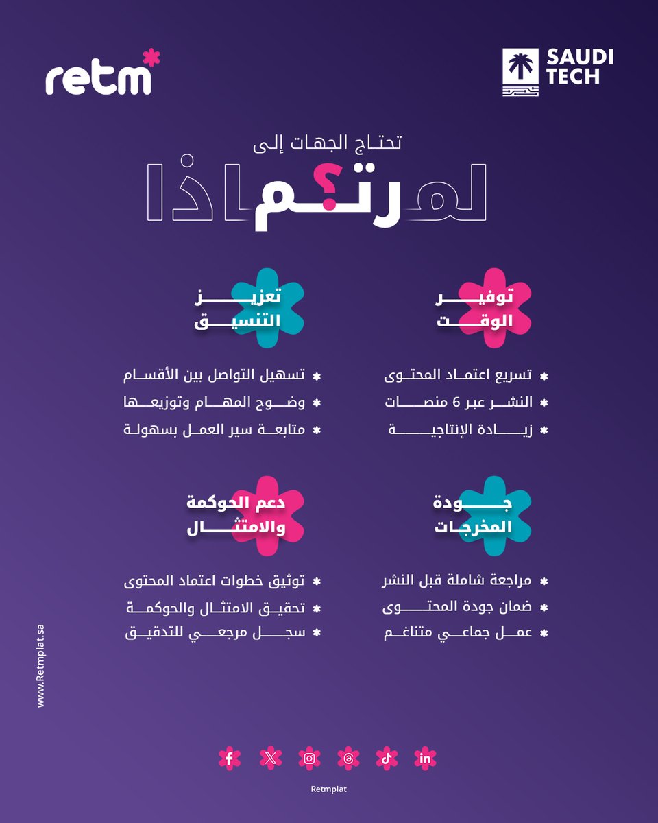 Retm Platform | منصة رتم tweet media