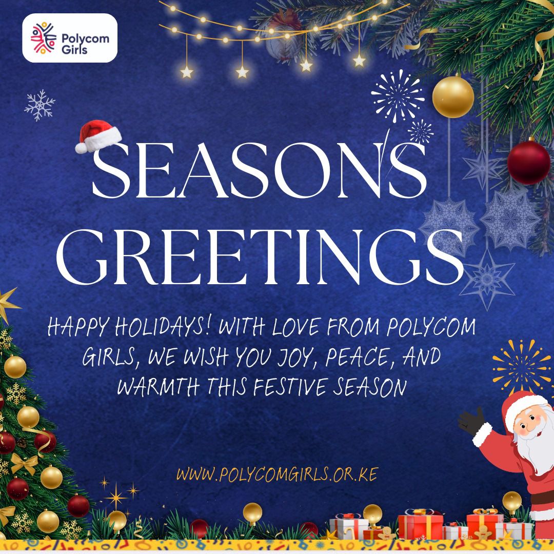 polycomdev's tweet photo. Happy Seasons from Polycom Girls! 💛💙💖 Sending warmth to every girl, mentor, and ally. May your holidays be filled with peace, light, and the power of our shared voices. Together, we rise in solidarity. #PolycomSpeaks #Gpende #BoreshaBinti https://t.co/4siTf5KtLI