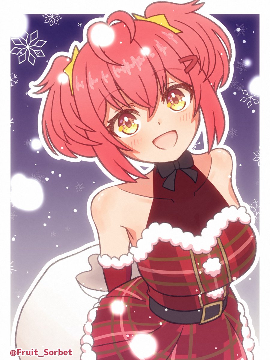 Fruit_Sorbet's tweet image. ここちゃんサンタがやってくる🎁🎁🎁🎄🎄🎄
#ユメステFAN