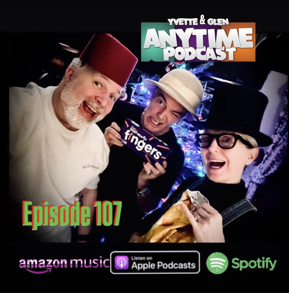 AnytimePodcast's tweet image. Our #Christmas gift from us to you is here a day early 
Available now from wherever you get your #podcasts 🎁🎄