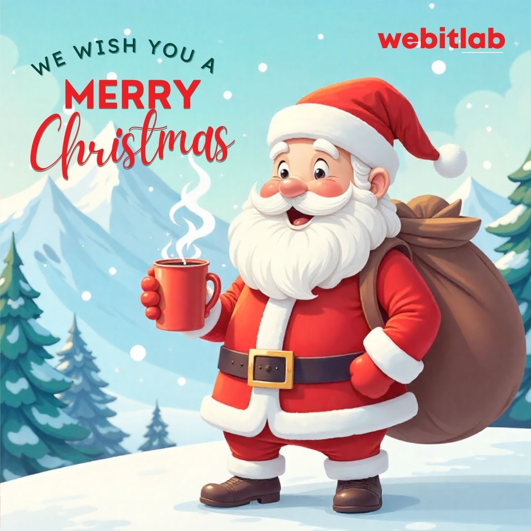 webitlab's tweet photo. We thank our valued clients, trusted partners, and dedicated team for their continued support and collaboration. Wishing everyone a Merry Christmas and continued success ahead.

#MerryChristmas #CorporateWishes
#ClientAppreciation #BusinessPartners #TeamSuccess #BusinessGrowth https://t.co/IDNgP7ZsB9