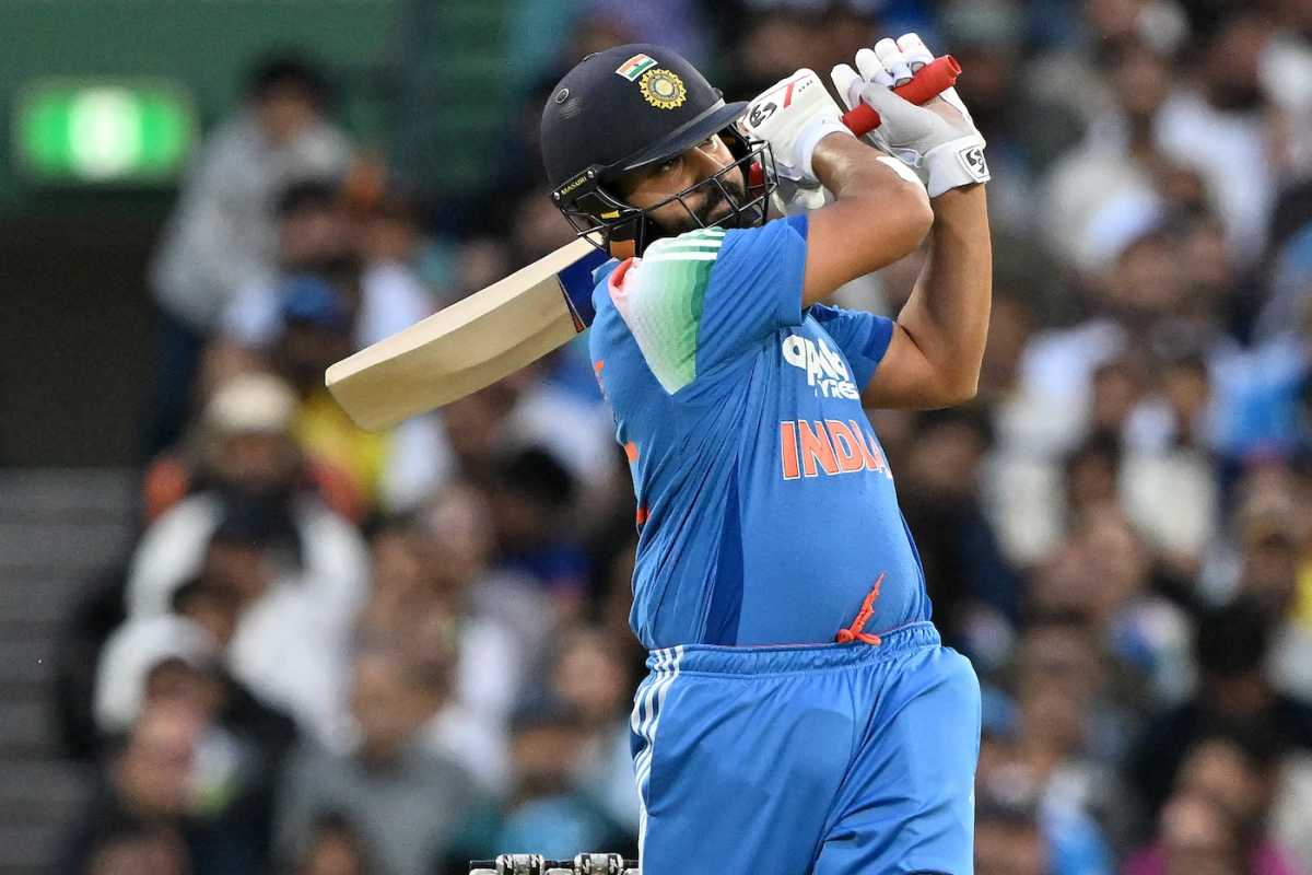 - 61 Balls.
- 8 Fours.
- 8 Sixes.

ROHIT SHARMA HAS 80 RUNS FROM BOUNDARIES IN HIS 100*(61) 🤯