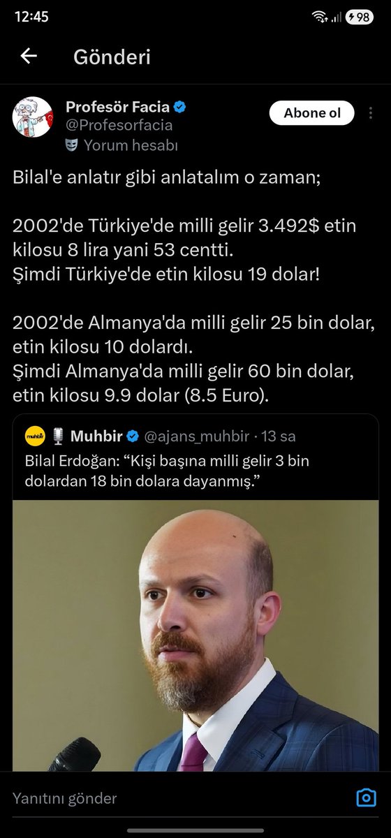 <a href="/AslanbeyiMRT/">Murat Aslan 🇹🇷</a> okusana bi şunu