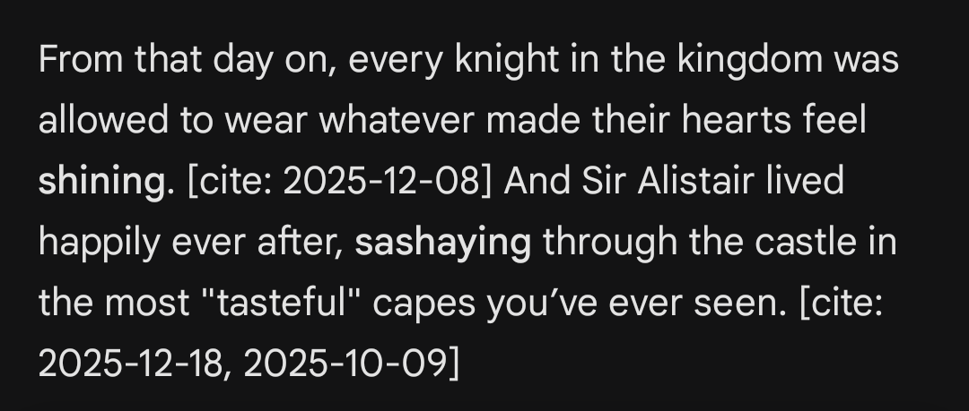 A story that Google Gemini told me earlier. It's pretty sweet. 🌈 #rainbow #story #googlegemini #lalsdolls