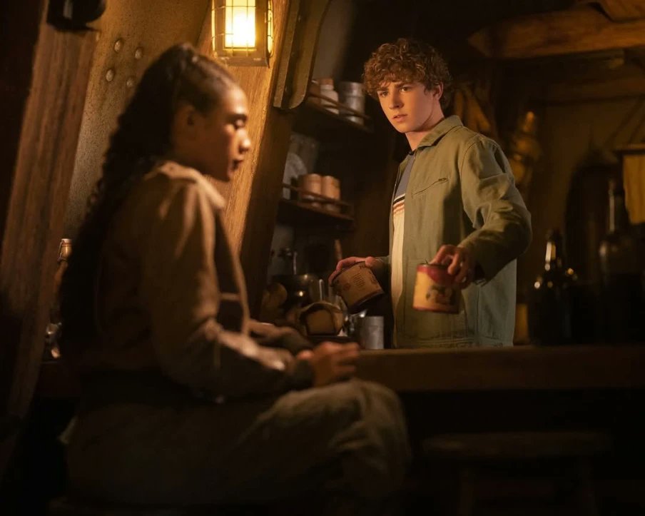 withpotterr's tweet image. annabeth sendo super inteligente, clarisse mais emotiva não querendo sacrifar a tripulação, ela e o percy conversando, flashback da annabeth com a thalia e o luke, a thalia perfeita fazendo de tudo pra proteger a annabeth, e finalmente o mar de monstros

CARA QUE EPISÓDIO BOM