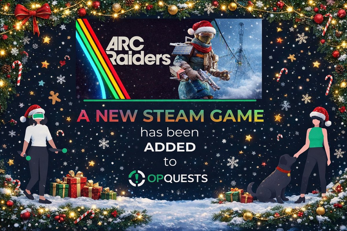 opquests's tweet image. We just added ARC Raiders on opquests.com💚￼

￼✅Make sure to #claim it for free before it runs out!

￼✅Follow us to receive #updates on when we add the next batch of #free #Steam #games!

￼ 🎁🎁

 #giveaway #giveaways #freebies #QUEST…
