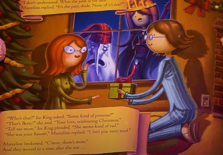 simonpetribot's tweet image. From Adventure time: A Christmas-tastic Carol ... merry christmas petrikovers :-D