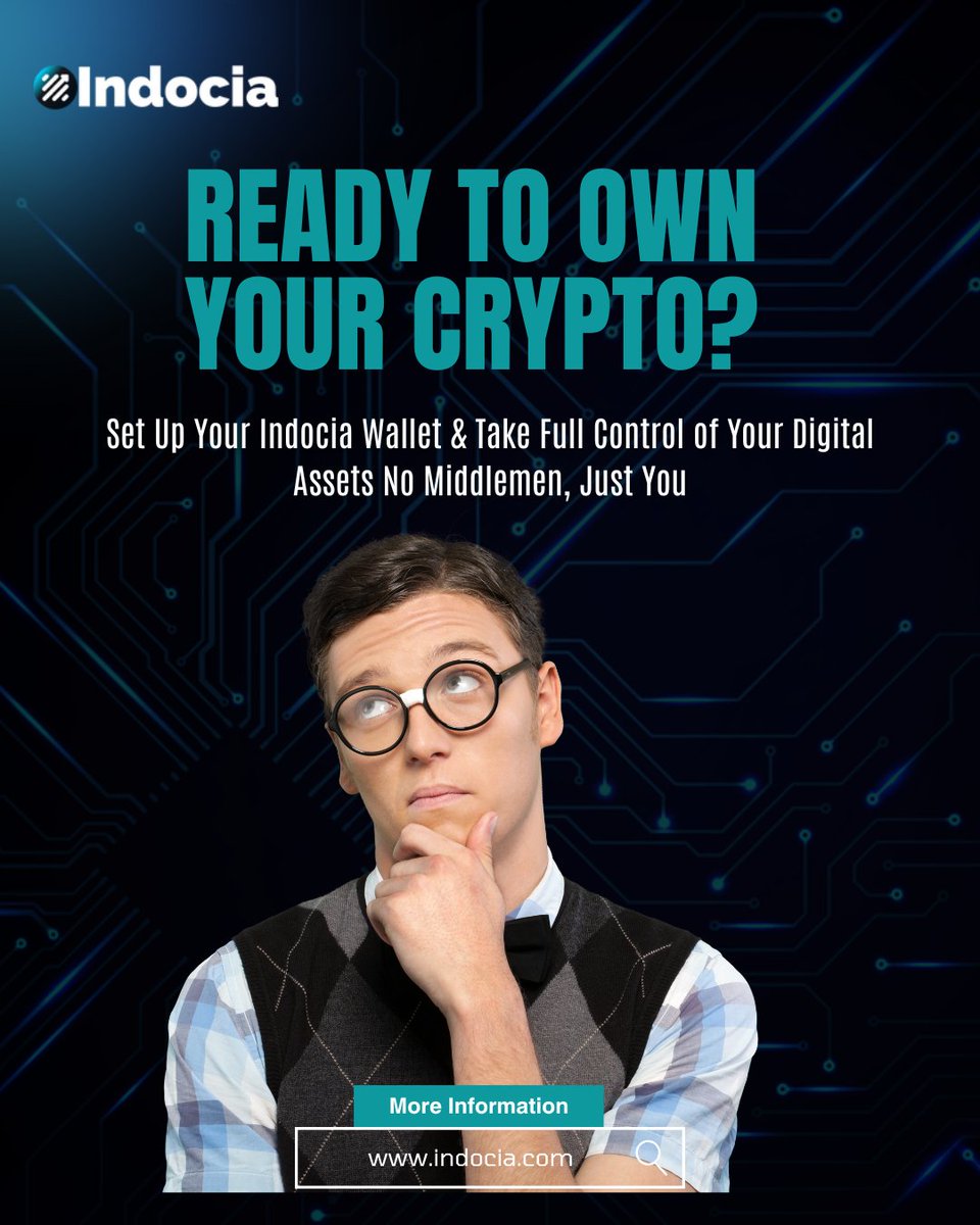 indocia_'s tweet image. 🤔 Ever wondered who truly owns your crypto?

With Indocia, the answer is simple — YOU.
Built for users who believe in real ownership, security, and freedom.

📘 Discover the Indocia vision:
👉 bit.ly/indodeck

👛 Wallet 👉 indocia.com

🔥 Presale 👉